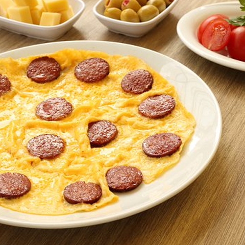 Sucuklu Omlet