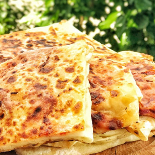 Sucuklu Kaşarlı Gözleme
