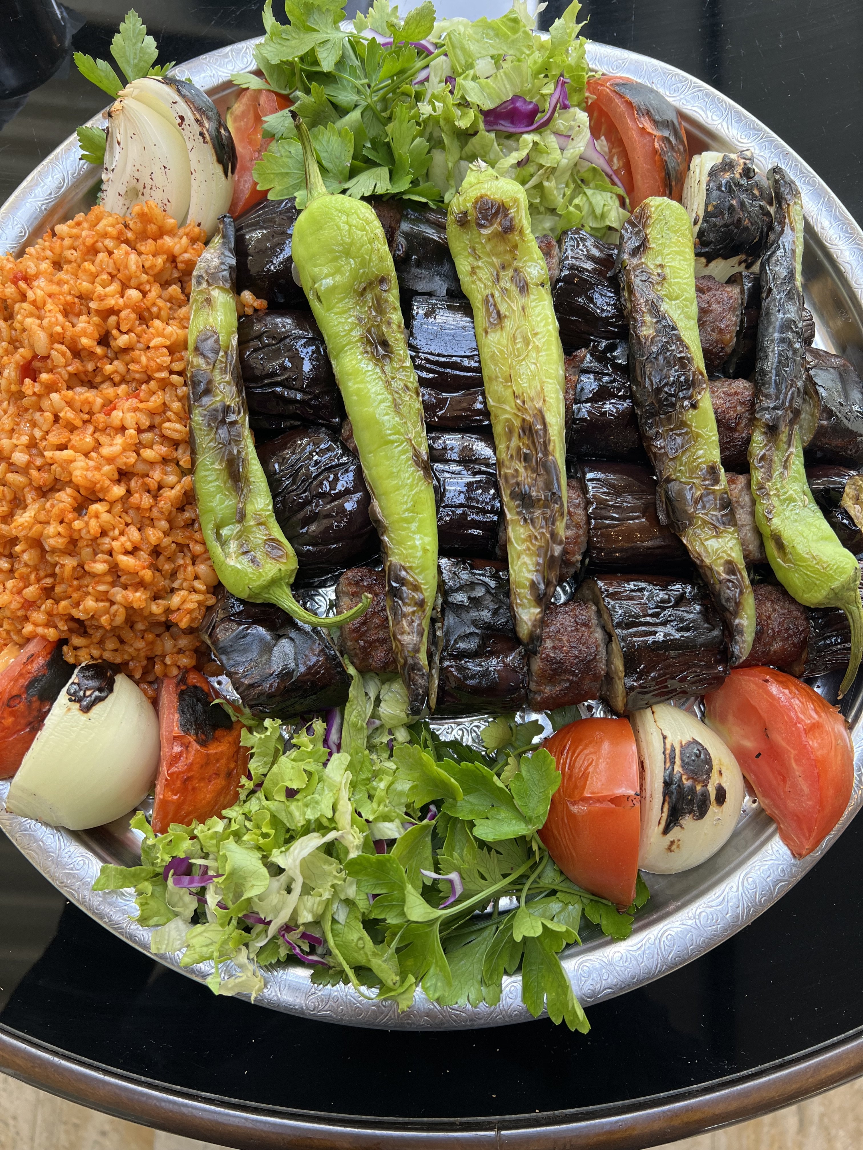 Patlıcan kebabı